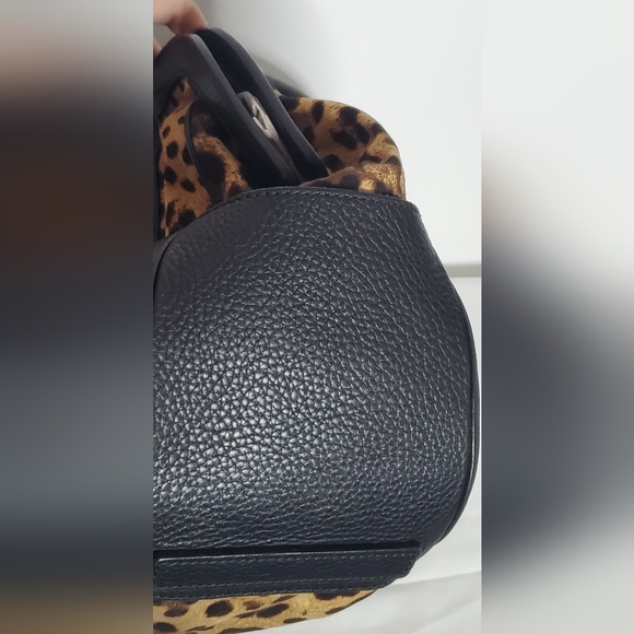 D&G dolce&gabbana- Canvas Leo Bag - Leopard brown/black -canvas/leather - Picture 10 of 16